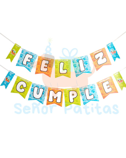 Kit Deco Señor Patitas