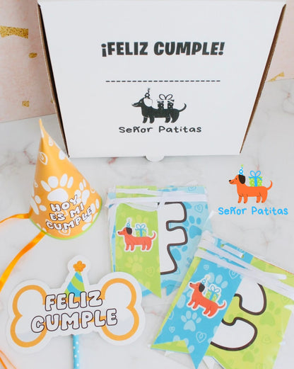 Kit Deco Señor Patitas