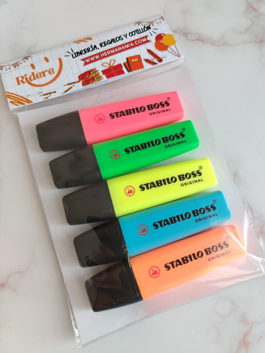 Kit STABILO BOSS FLÚOR